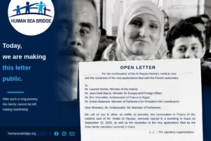 Open letter supporting the continuation of the Al Rayyes family’s medical care and visa applications