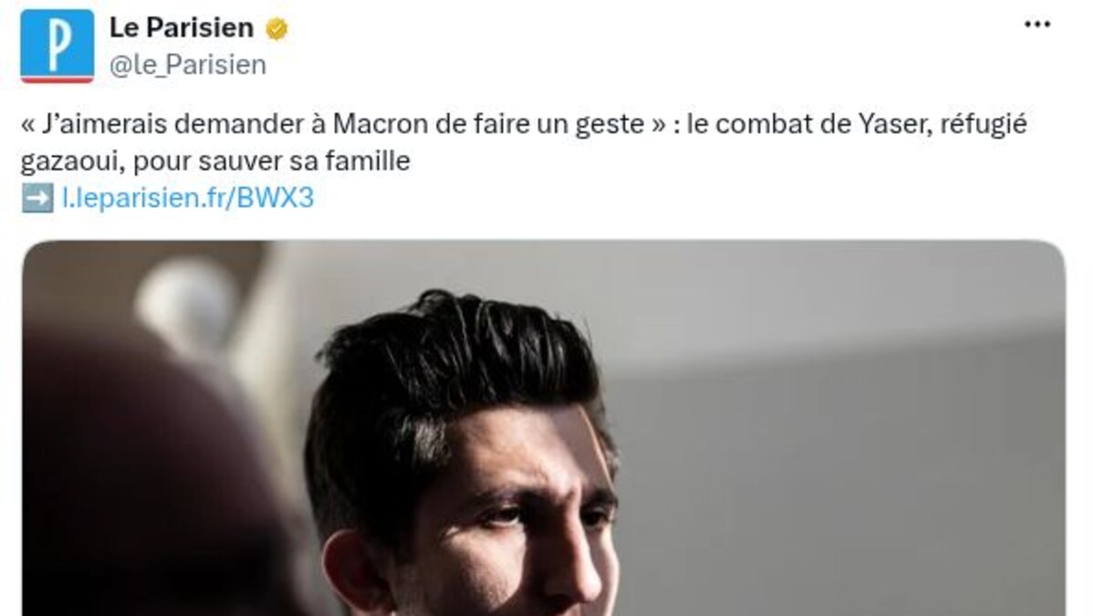 Official preview of the Le Parisien article dedicated to Yaser Al Rayyes' fight