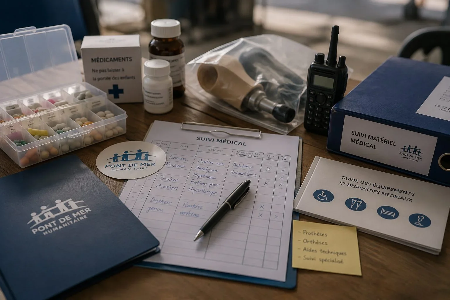 Médicaments et équipements mobilisés pour le suivi d’un parcours de soins